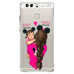 Plastové puzdro iSaprio - Mama Mouse Brunette and Girl - Huawei P9 vyobraziť