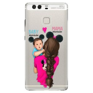Plastové puzdro iSaprio - Mama Mouse Brunette and Boy - Huawei P9 vyobraziť