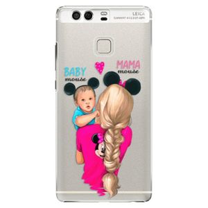Plastové puzdro iSaprio - Mama Mouse Blonde and Boy - Huawei P9 vyobraziť