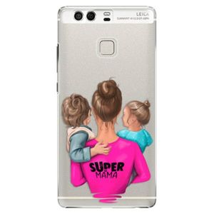 Plastové puzdro iSaprio - Super Mama - Boy and Girl - Huawei P9 vyobraziť