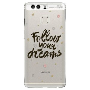 Plastové puzdro iSaprio - Follow Your Dreams - black - Huawei P9 vyobraziť