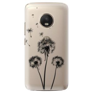 Plastové puzdro iSaprio - Three Dandelions - black - Lenovo Moto G5 Plus vyobraziť