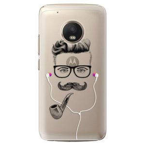 Plastové puzdro iSaprio - Man With Headphones 01 - Lenovo Moto G5 Plus vyobraziť