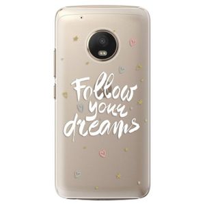 Plastové puzdro iSaprio - Follow Your Dreams - white - Lenovo Moto G5 Plus vyobraziť