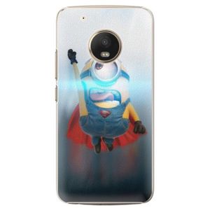 Plastové puzdro iSaprio - Mimons Superman 02 - Lenovo Moto G5 Plus vyobraziť