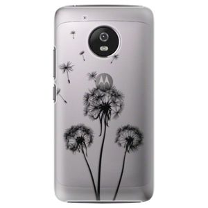 Plastové puzdro iSaprio - Three Dandelions - black - Lenovo Moto G5 vyobraziť