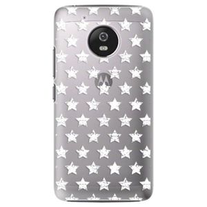 Plastové puzdro iSaprio - Stars Pattern - white - Lenovo Moto G5 vyobraziť
