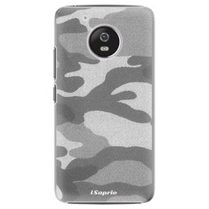 Plastové puzdro iSaprio - Gray Camuflage 02 - Lenovo Moto G5 vyobraziť