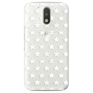 Plastové puzdro iSaprio - Stars Pattern - white - Lenovo Moto G4 / G4 Plus vyobraziť