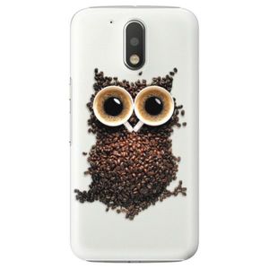 Plastové puzdro iSaprio - Owl And Coffee - Lenovo Moto G4 / G4 Plus vyobraziť