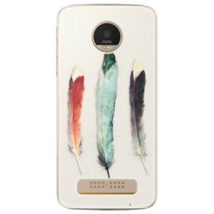 Plastové puzdro iSaprio - Three Feathers - Lenovo Moto Z Play vyobraziť