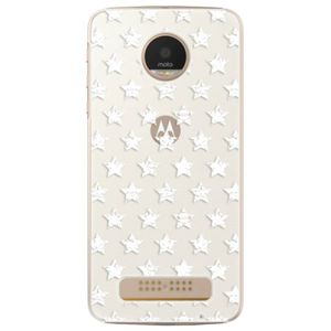 Plastové puzdro iSaprio - Stars Pattern - white - Lenovo Moto Z Play vyobraziť