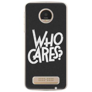 Plastové puzdro iSaprio - Who Cares - Lenovo Moto Z Play vyobraziť