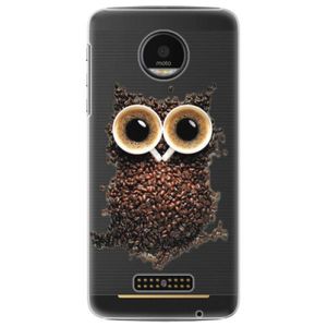 Plastové puzdro iSaprio - Owl And Coffee - Lenovo Moto Z vyobraziť