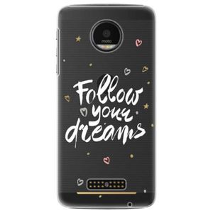 Plastové puzdro iSaprio - Follow Your Dreams - white - Lenovo Moto Z vyobraziť