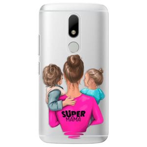 Plastové puzdro iSaprio - Super Mama - Boy and Girl - Lenovo Moto M vyobraziť