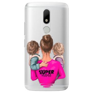 Plastové puzdro iSaprio - Super Mama - Two Boys - Lenovo Moto M vyobraziť