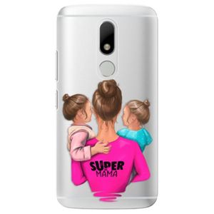 Plastové puzdro iSaprio - Super Mama - Two Girls - Lenovo Moto M vyobraziť