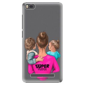 Plastové puzdro iSaprio - Super Mama - Boy and Girl - Xiaomi Mi4C vyobraziť