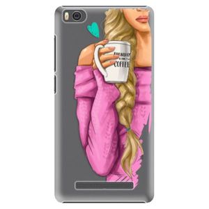 Plastové puzdro iSaprio - My Coffe and Blond Girl - Xiaomi Mi4C vyobraziť