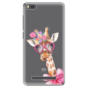 Plastové puzdro iSaprio - Lady Giraffe - Xiaomi Mi4C vyobraziť