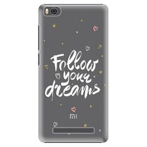 Plastové puzdro iSaprio - Follow Your Dreams - white - Xiaomi Mi4C vyobraziť
