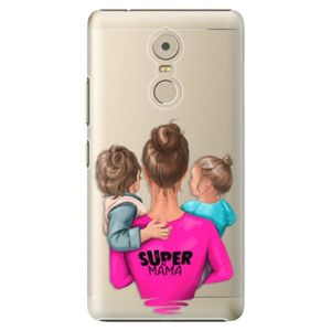 Plastové puzdro iSaprio - Super Mama - Boy and Girl - Lenovo K6 Note vyobraziť