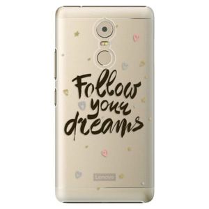 Plastové puzdro iSaprio - Follow Your Dreams - black - Lenovo K6 Note vyobraziť