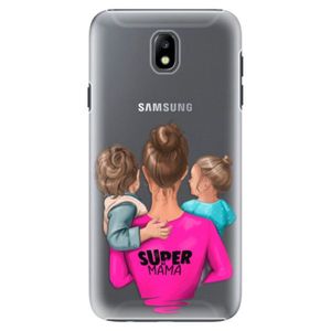 Plastové puzdro iSaprio - Super Mama - Boy and Girl - Samsung Galaxy J7 2017 vyobraziť