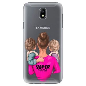 Plastové puzdro iSaprio - Super Mama - Two Boys - Samsung Galaxy J7 2017 vyobraziť