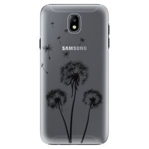Plastové puzdro iSaprio - Three Dandelions - black - Samsung Galaxy J7 2017 vyobraziť