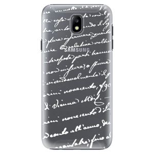 Plastové puzdro iSaprio - Handwriting 01 - white - Samsung Galaxy J7 2017 vyobraziť