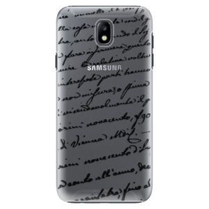 Plastové puzdro iSaprio - Handwriting 01 - black - Samsung Galaxy J7 2017 vyobraziť