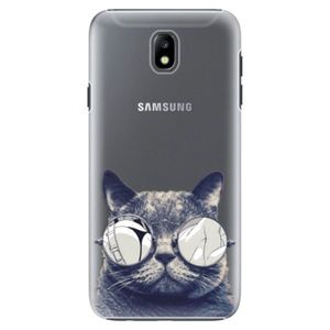 Plastové puzdro iSaprio - Crazy Cat 01 - Samsung Galaxy J7 2017 vyobraziť