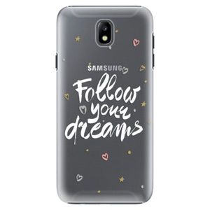 Plastové puzdro iSaprio - Follow Your Dreams - white - Samsung Galaxy J7 2017 vyobraziť