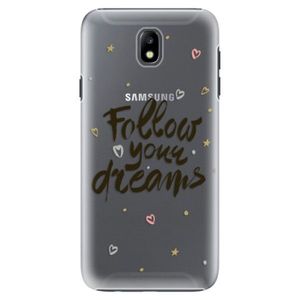 Plastové puzdro iSaprio - Follow Your Dreams - black - Samsung Galaxy J7 2017 vyobraziť
