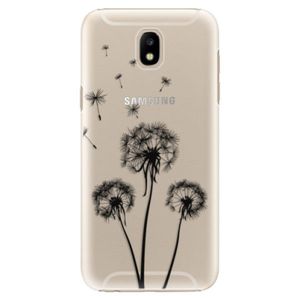 Plastové puzdro iSaprio - Three Dandelions - black - Samsung Galaxy J5 2017 vyobraziť