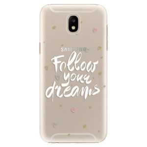 Plastové puzdro iSaprio - Follow Your Dreams - white - Samsung Galaxy J5 2017 vyobraziť