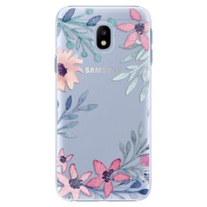 Plastové puzdro iSaprio - Leaves and Flowers - Samsung Galaxy J3 2017 vyobraziť