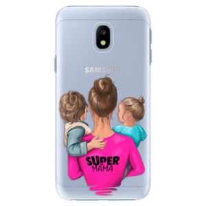 Plastové puzdro iSaprio - Super Mama - Boy and Girl - Samsung Galaxy J3 2017 vyobraziť