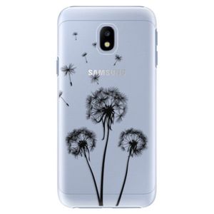 Plastové puzdro iSaprio - Three Dandelions - black - Samsung Galaxy J3 2017 vyobraziť