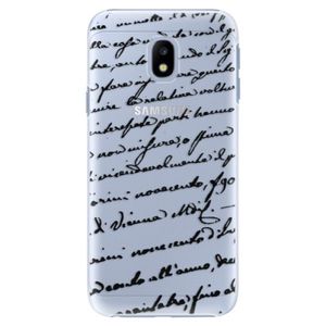 Plastové puzdro iSaprio - Handwriting 01 - black - Samsung Galaxy J3 2017 vyobraziť