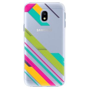 Plastové puzdro iSaprio - Color Stripes 03 - Samsung Galaxy J3 2017 vyobraziť