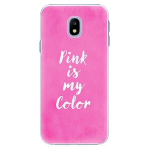 Plastové puzdro iSaprio - Pink is my color - Samsung Galaxy J3 2017 vyobraziť