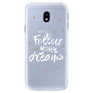 Plastové puzdro iSaprio - Follow Your Dreams - white - Samsung Galaxy J3 2017 vyobraziť