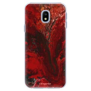 Plastové puzdro iSaprio - RedMarble 17 - Samsung Galaxy J3 2017 vyobraziť