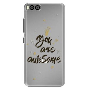 Plastové puzdro iSaprio - You Are Awesome - black - Xiaomi Mi6 vyobraziť