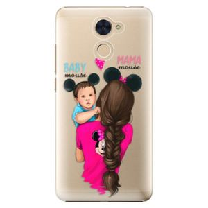 Plastové puzdro iSaprio - Mama Mouse Brunette and Boy - Huawei Y7 / Y7 Prime vyobraziť