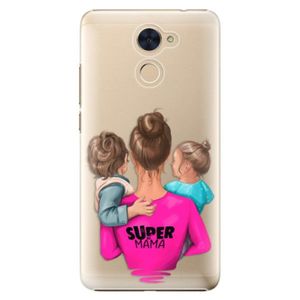Plastové puzdro iSaprio - Super Mama - Boy and Girl - Huawei Y7 / Y7 Prime vyobraziť