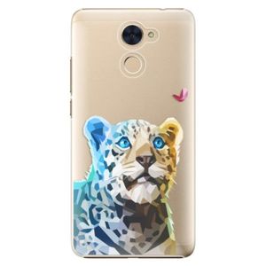 Plastové puzdro iSaprio - Leopard With Butterfly - Huawei Y7 / Y7 Prime vyobraziť